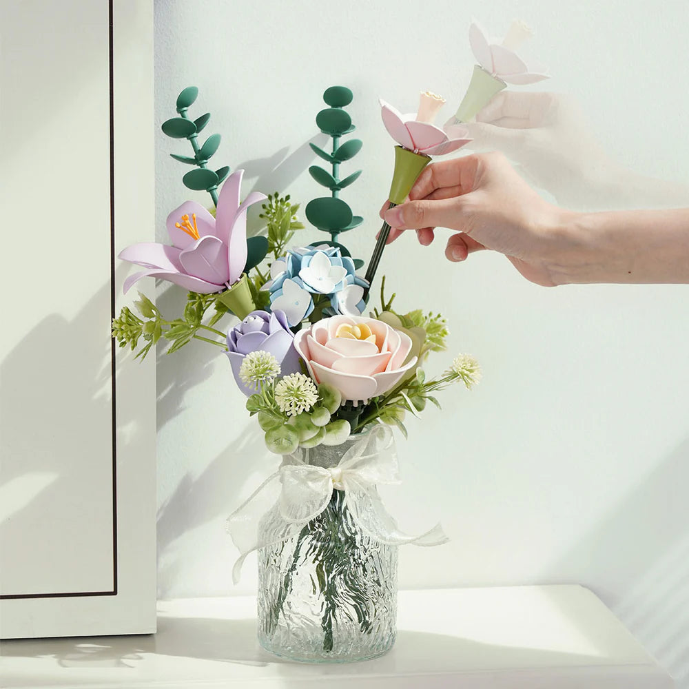 ROKR Spring Time Bouquet DIY 3D Puzzle Kit