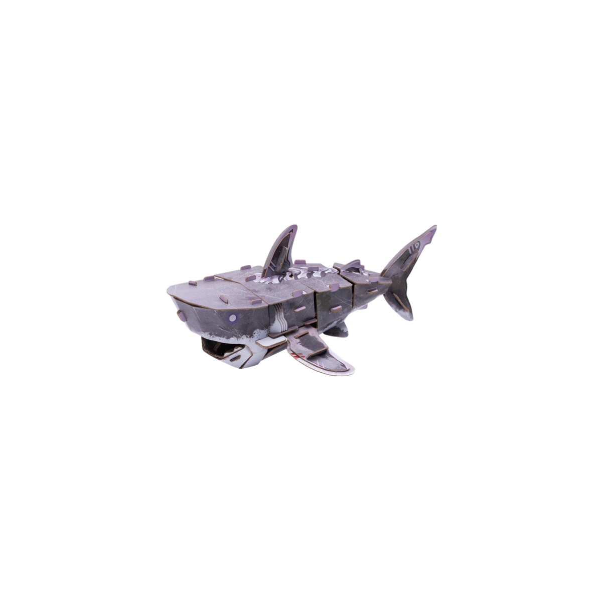 MakeBug Mech Series Great White Shark 3D Kraft Paper Puzzle