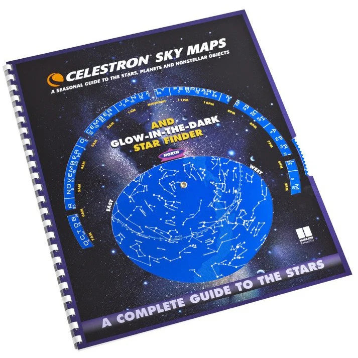 Celestron Sky Maps: A Seasonal Guide to the Stars, Planets, and Nonstellar Objects