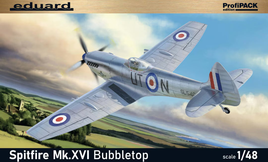 Eduard Models 1:48 Eduard Spitfire Mk.XVI Bubbletop