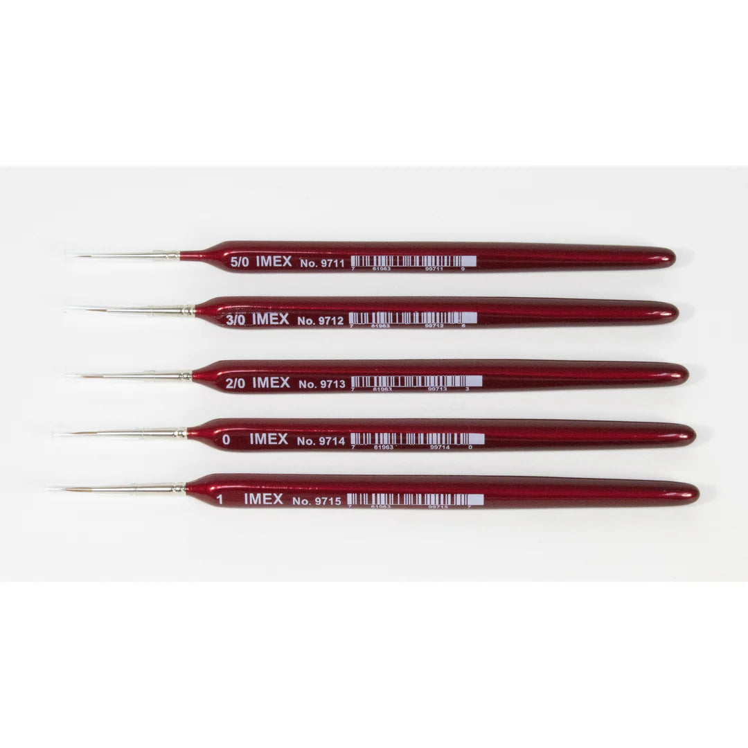 IMEX Triangular Red Sable Brush (0)