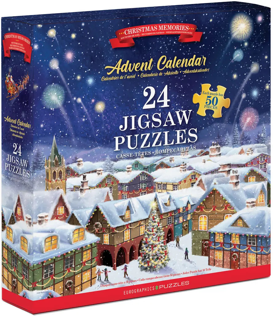 Eurographics Christmas Memories Jigsaw Puzzles Advent Calendar