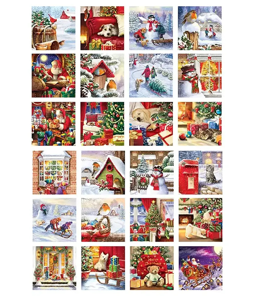 Eurographics Christmas Memories Jigsaw Puzzles Advent Calendar