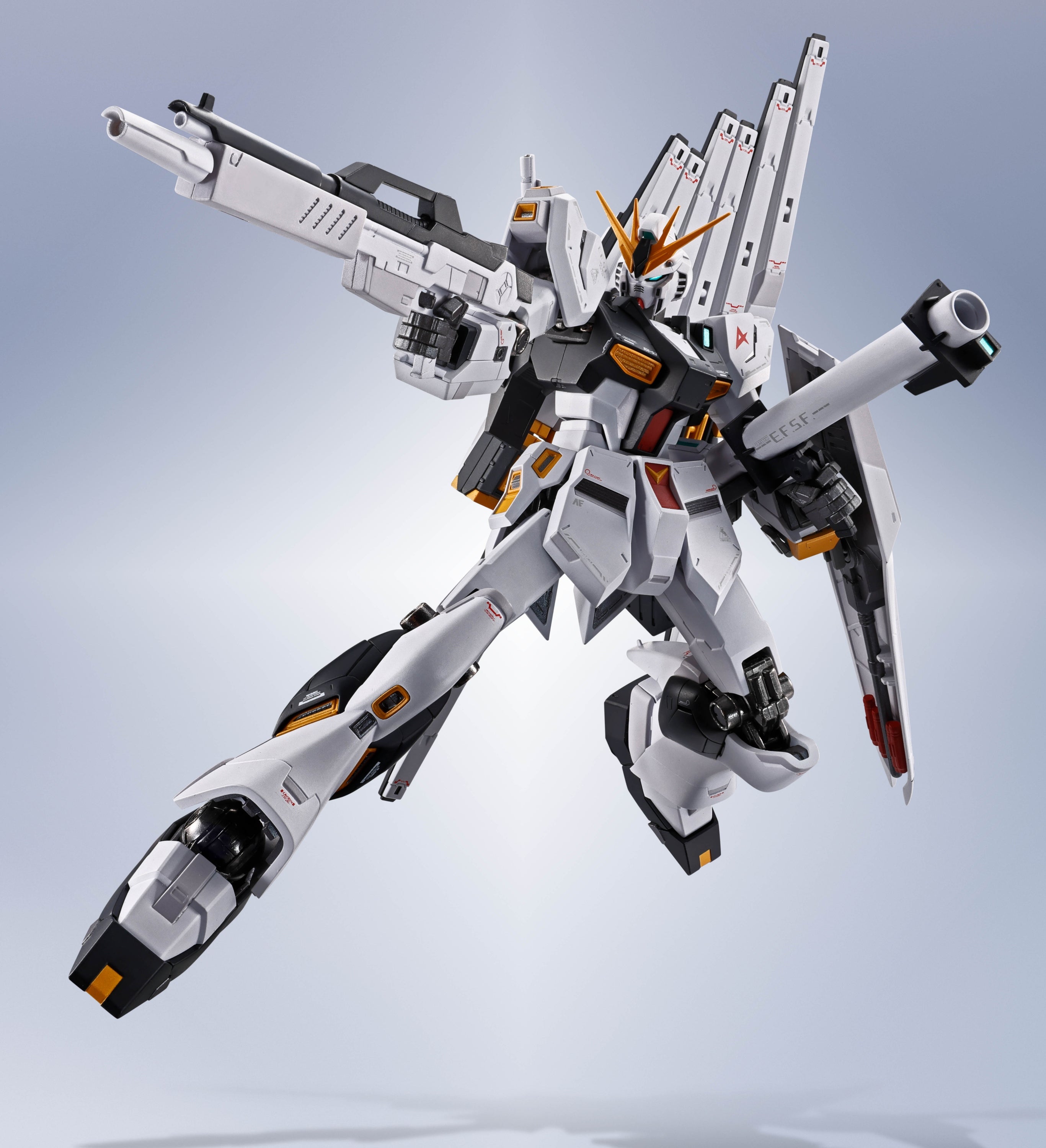 Bandai x Tamashii Nations Metal Robot Spirits <SIDE MS> Nu Gundam "Mobile Suit Gundam: Char's Counterattack" Model Kit
