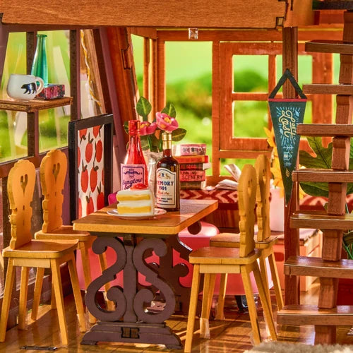 Robotime - Rolife A-Frame Cabin DIY Miniature House