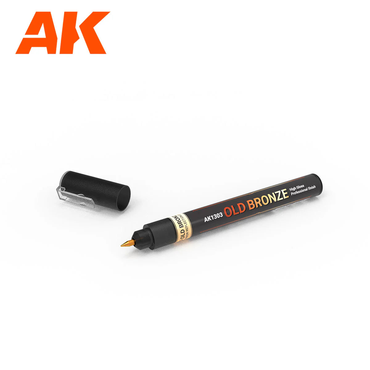 AK Interactive 1.0mm Tip Metallic Marker (Old Bronze)