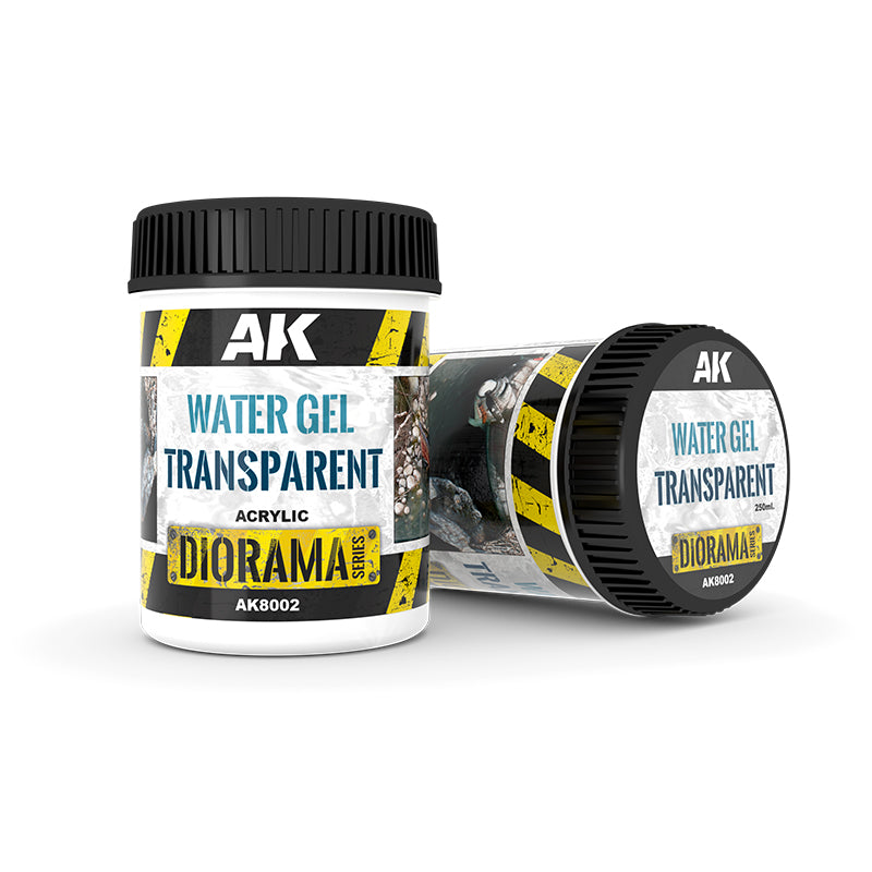 AK Interactive Transparent Water Acrylic Gel (250mL)
