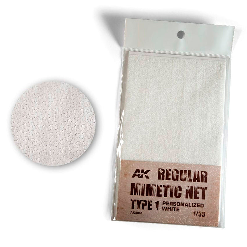 AK Interactive Custom White Type 1 Camouflage Net