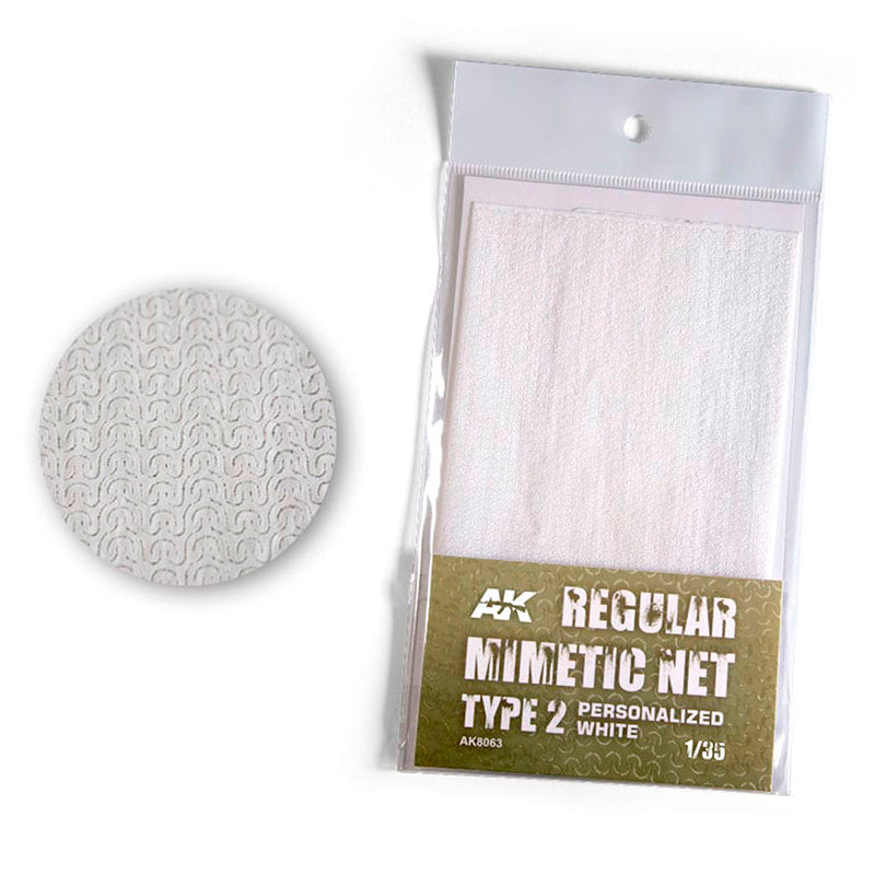 AK Interactive Custom White Type 2 Camouflage Net