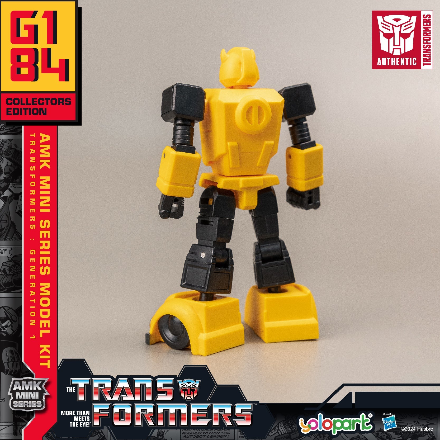 Yolopark Transformers: Generation One AMK Mini Series Bumblebee Model Kit