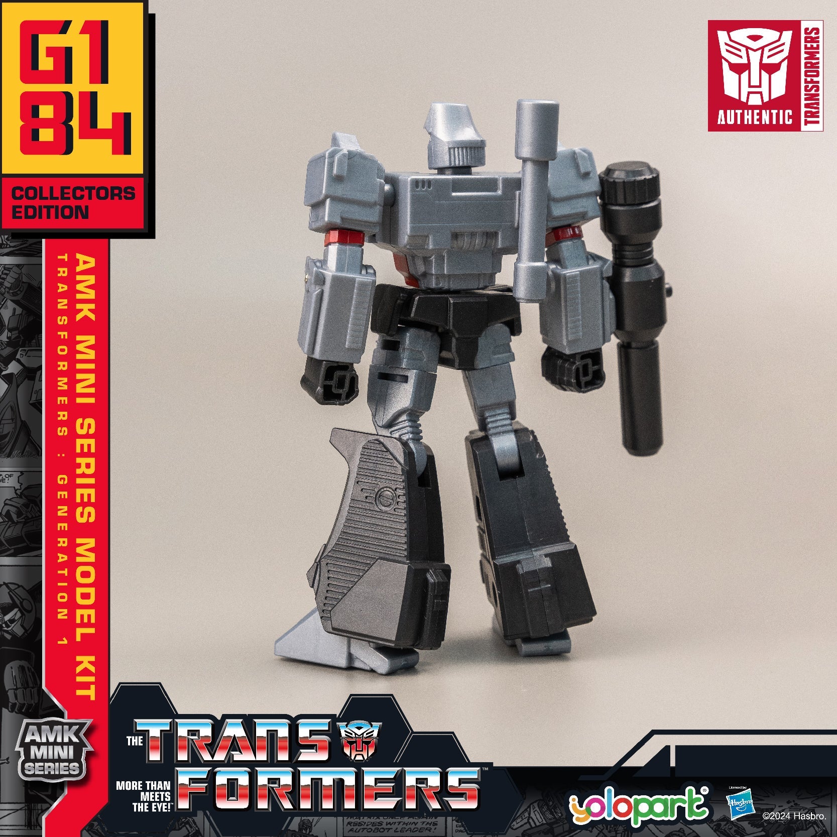 Yolopark Transformers: Generation One AMK Mini Series Megatron Model Kit