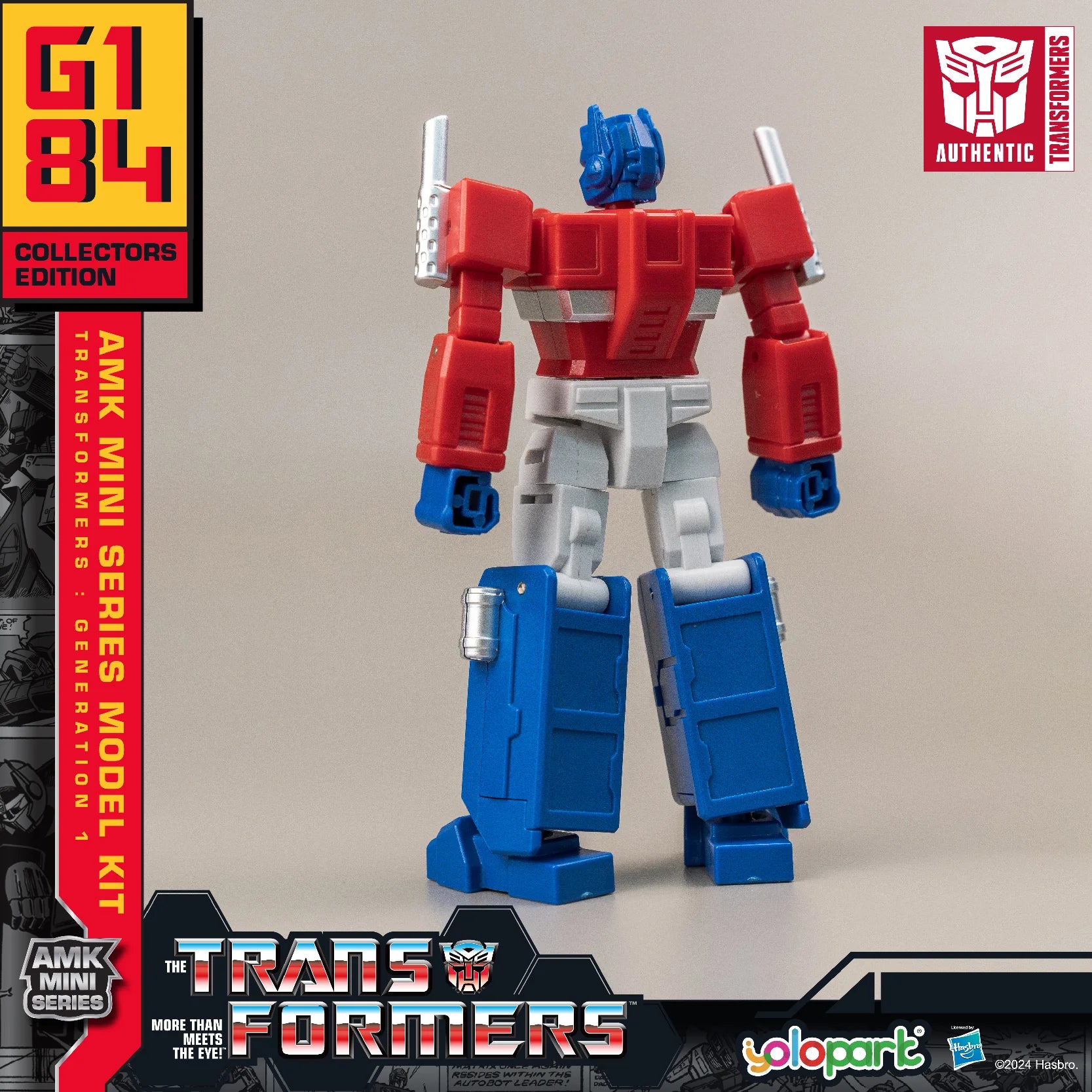 Yolopark Transformers: Generation One AMK Mini Series Optimus Prime Model Kit