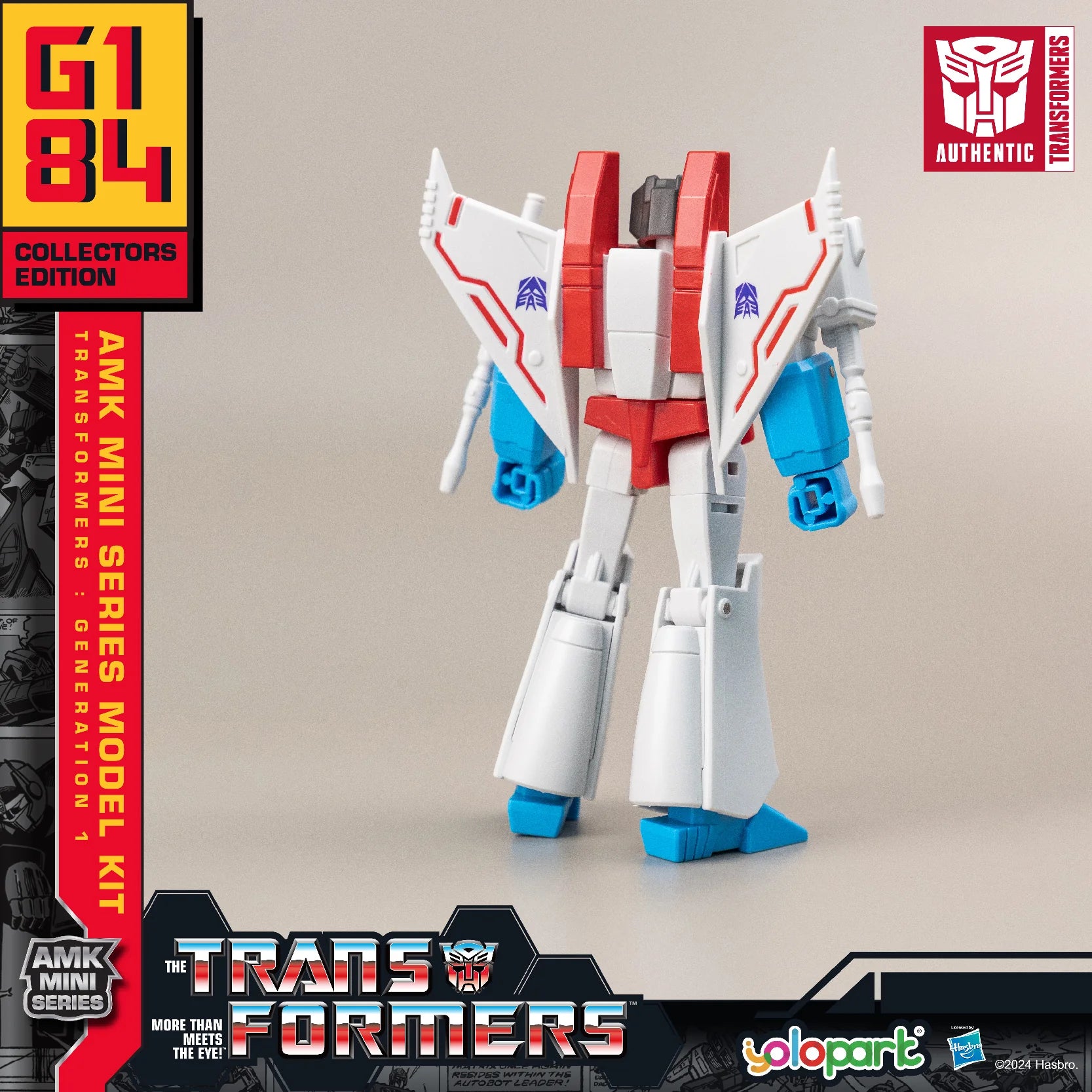 Yolopark Transformers: Generation One AMK Mini Series Starscream Model Kit