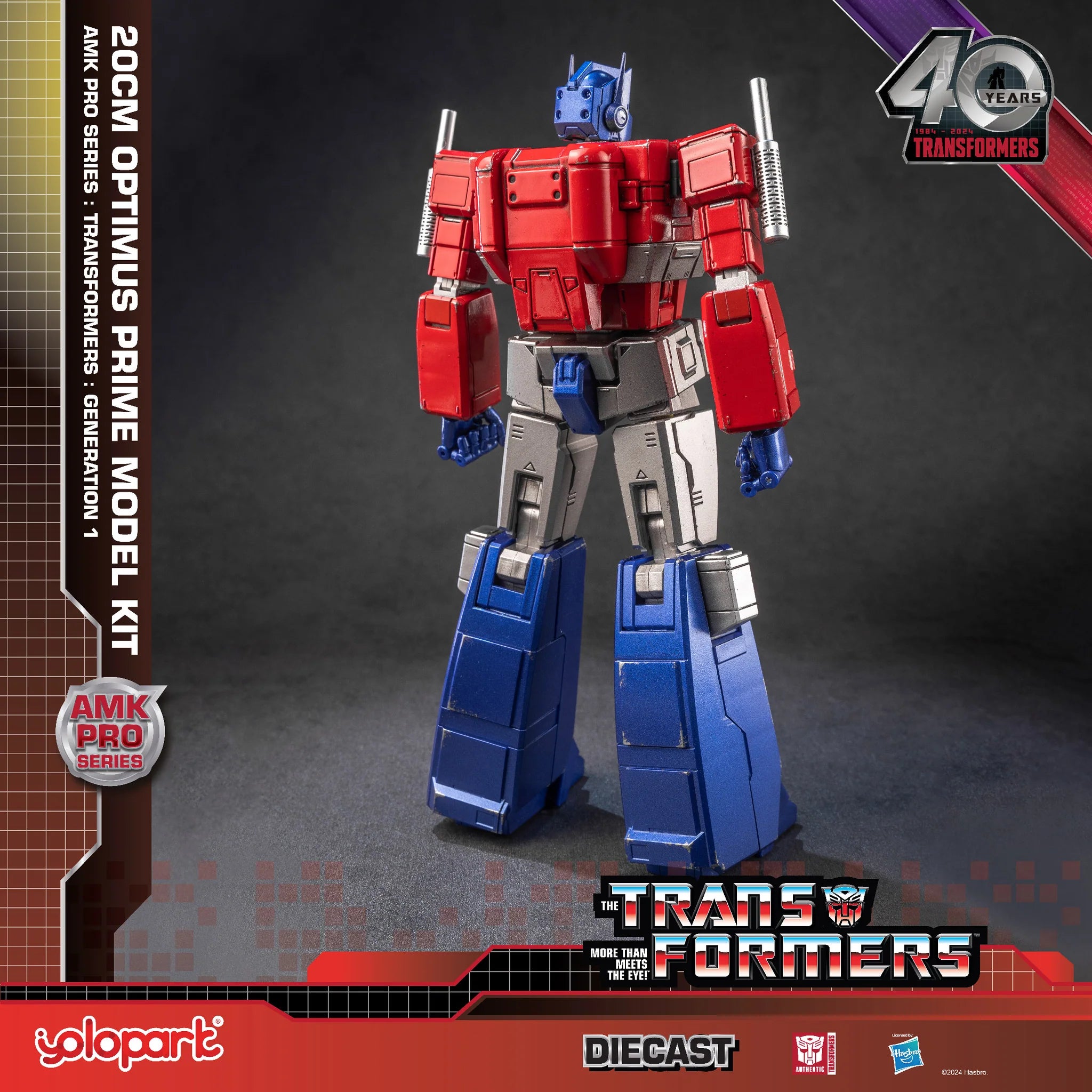 Yolopark Transformers: Generation One AMK PRO Series 20cm Optimus Prime Model Kit