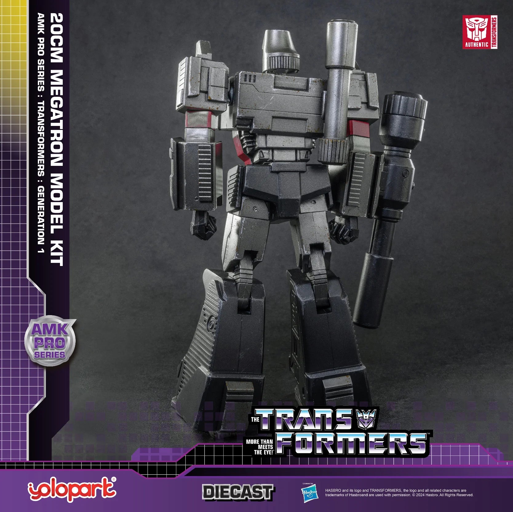 Yolopark Transformers: Generation One AMK PRO Series 20cm Megatron Model Kit