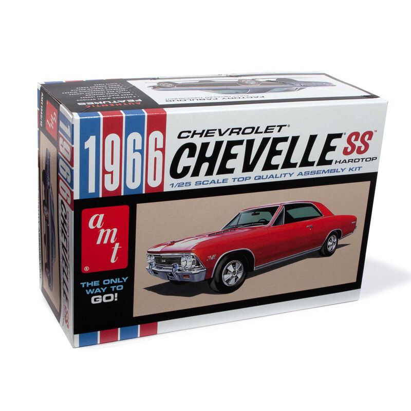 AMT 1/25 1966 Chevy Chevelle SS Model Kit