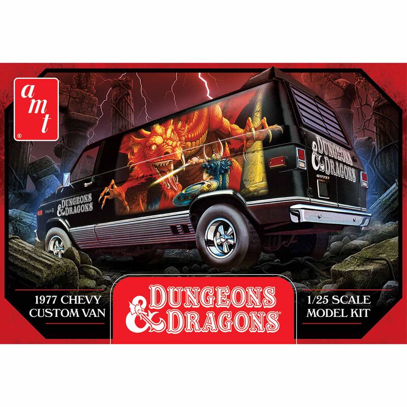 AMT 1/25 1974 Chevy Van, Dungeons & Dragons Model Kit