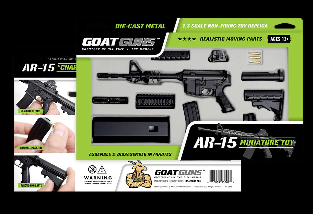 GoatGuns AR15 Model - Black