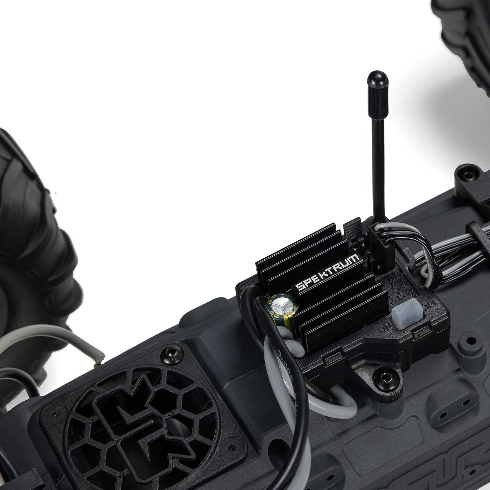 Arrma 1/10 GORGON 4X2 MEGA 550 Brushed Monster Truck RTR with Battery & Charger (Gun Metal)