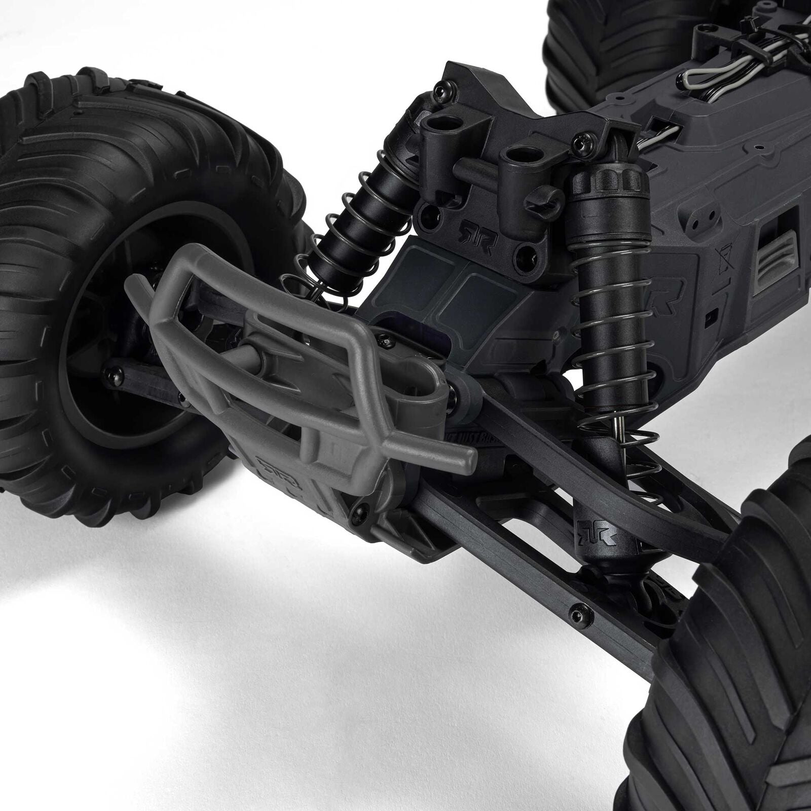 Arrma 1/10 GORGON 4X2 MEGA 550 Brushed Monster Truck RTR with Battery & Charger (Gun Metal)