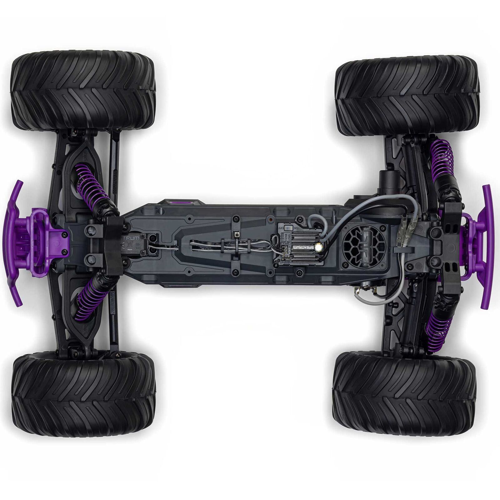 Arrma 1/10 GORGON 4X2 MEGA 550 Brushed Monster Truck RTR with Battery & Charger (Purple)