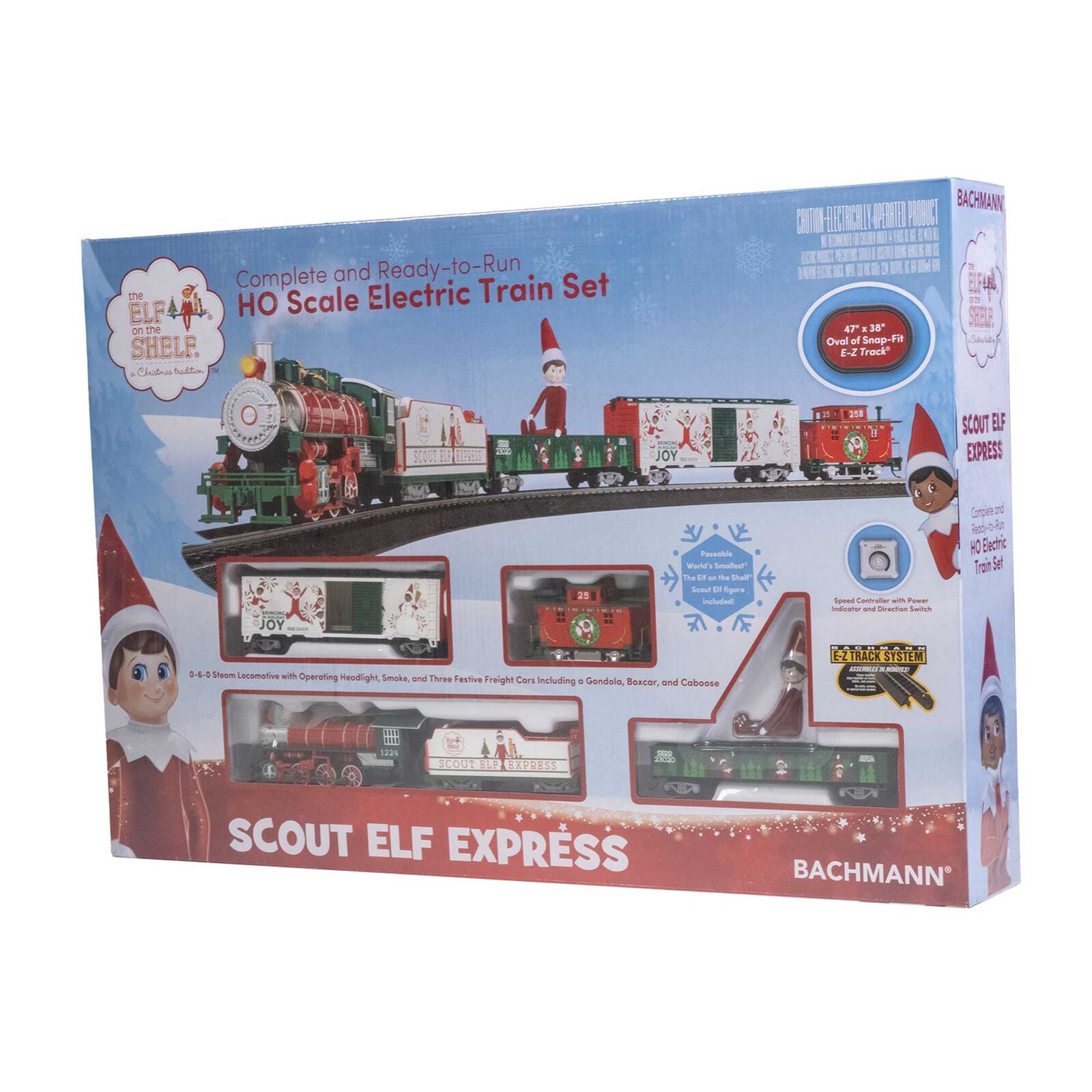 Bachmann HO Scout Elf Express RTR Electric Train Set