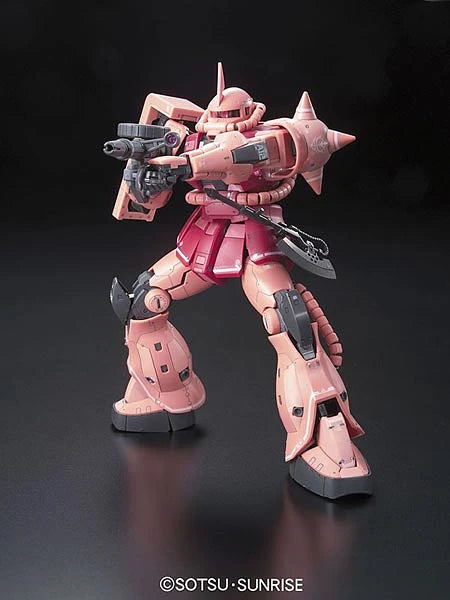 Bandai RG #2 1/144 MS-06S Zaku II (Char Aznable's Custom) "Mobile Suit Gundam" Model Kit