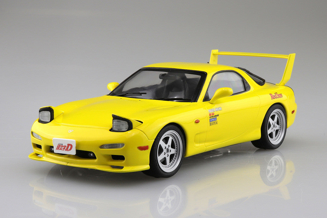 Aoshima 1/24 Initial D Takahashi Keisuke FD3S RX-7 Comics Vol.1 Ver. Model Kit