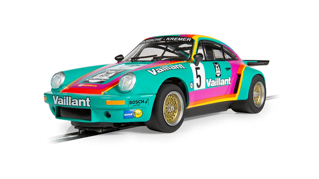 Scalextric 1/32 Porsche 911 Carrera RSR 3.0 Slot Car (Vaillant)