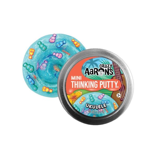 Crazy Aaron's Mini Ukulele 2" Putty