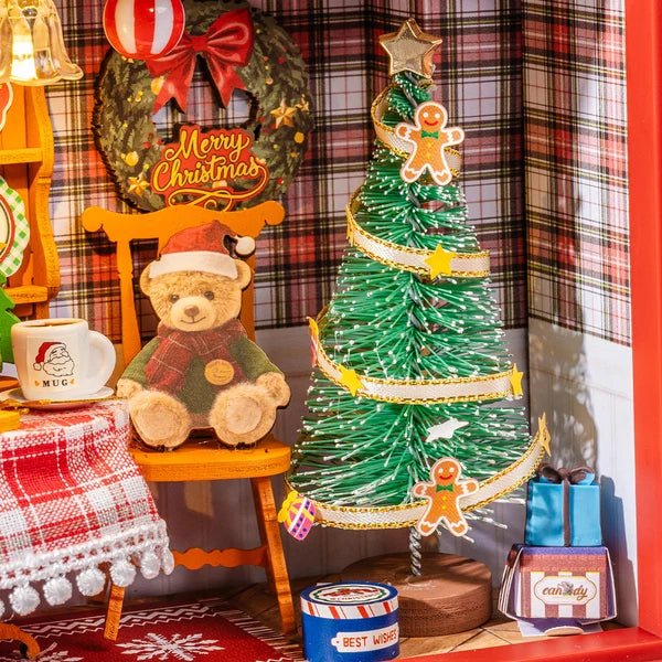 Rolife Christmas Eve Party 3D Wooden Puzzle