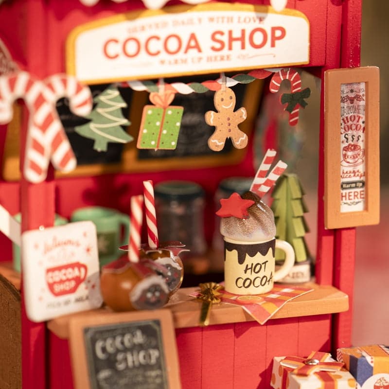 Rolife Cocoa Shop DIY Miniature House Kit