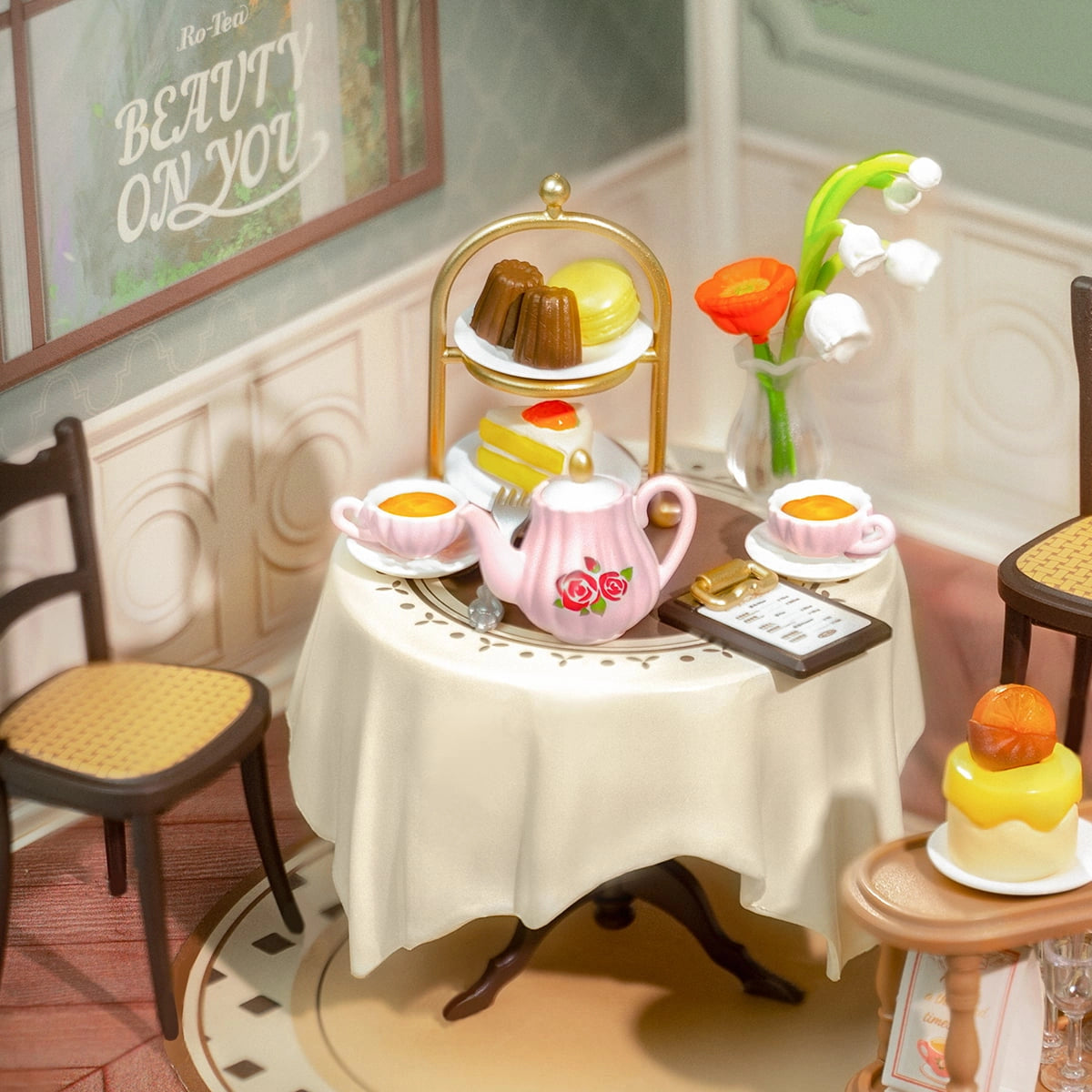 Rolife Sweet Sips Tea DIY Super Creator Miniature House Kit
