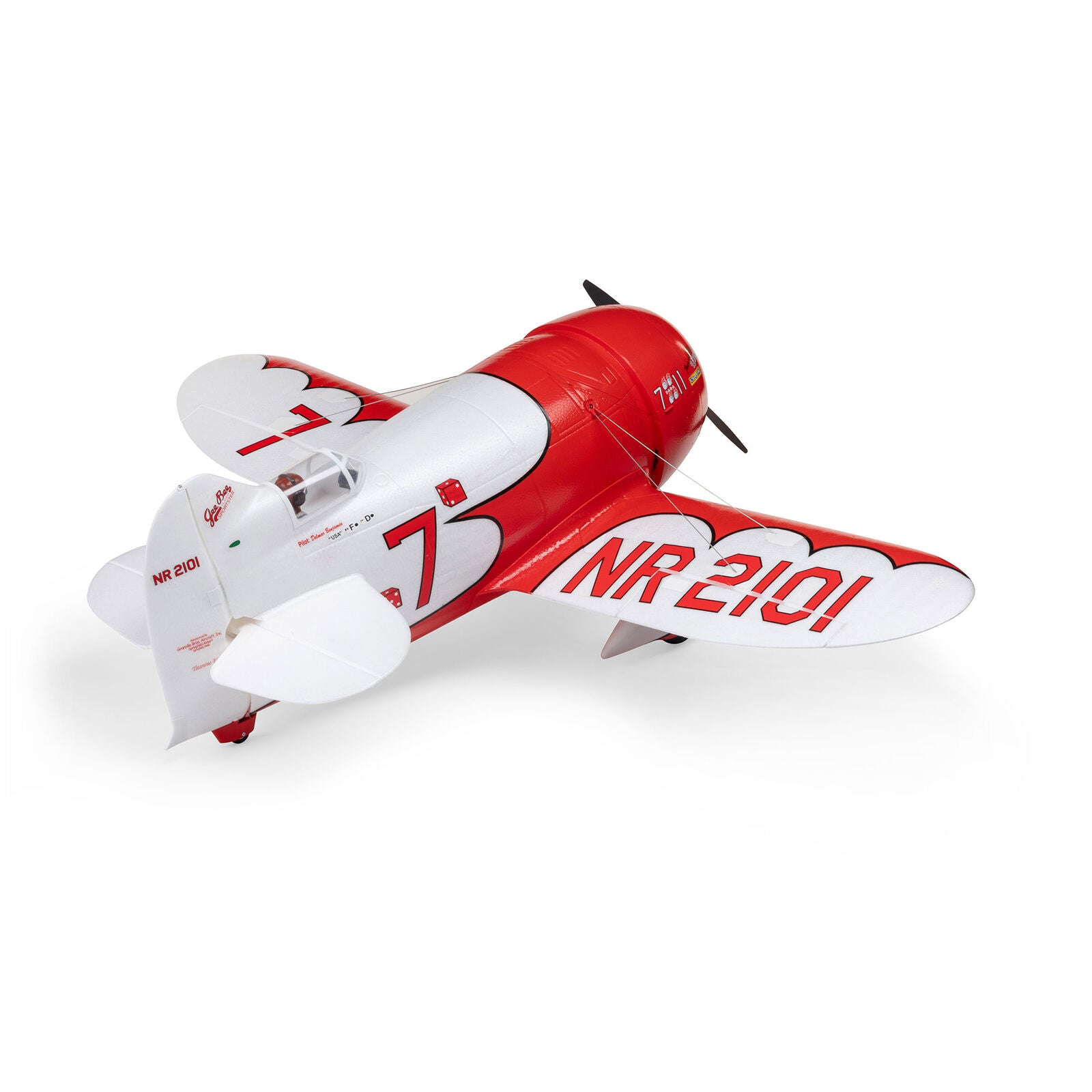 E-flite Gee Bee R-2 1.0m BNF Basic with AS3X+ and SAFE Select