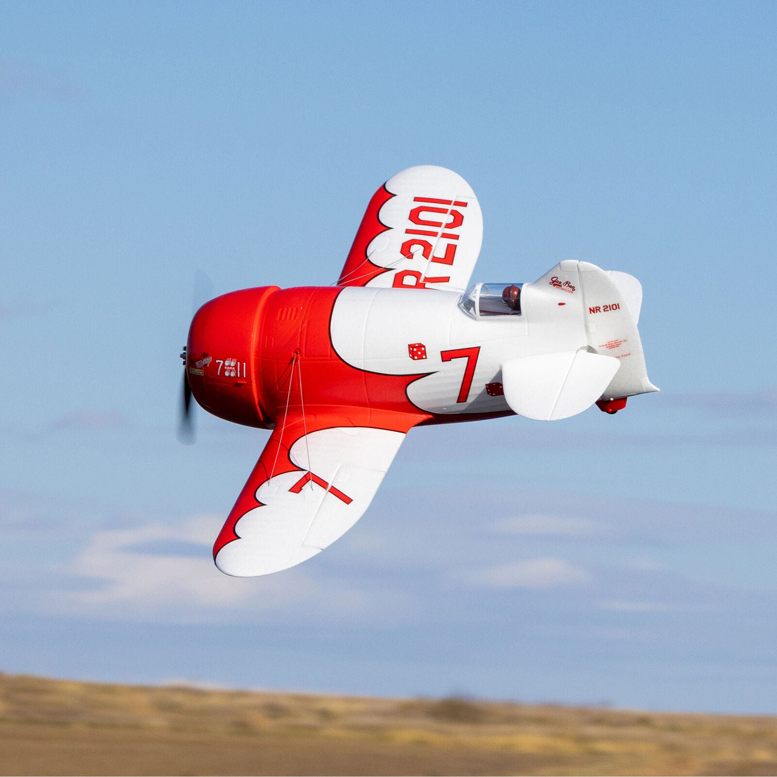 E-flite Gee Bee R-2 1.0m BNF Basic with AS3X+ and SAFE Select