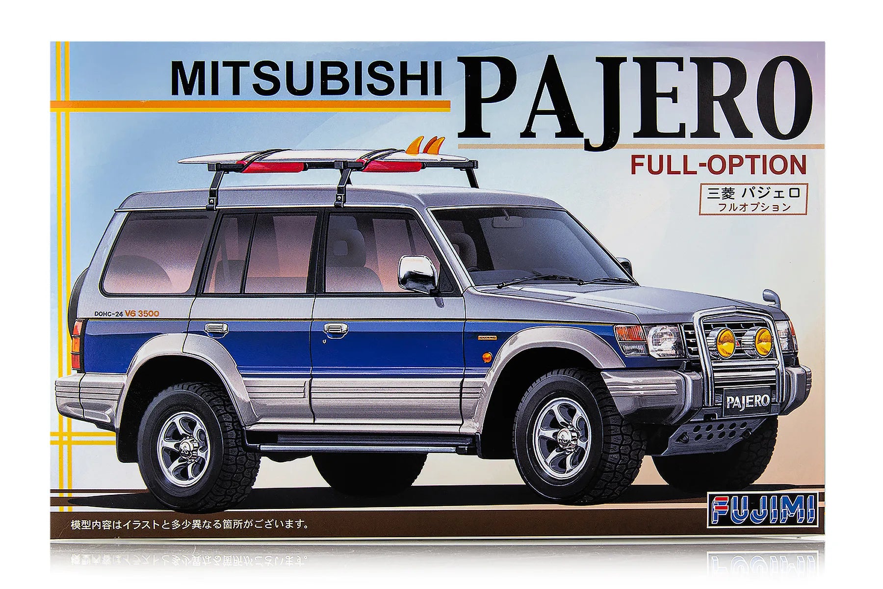 Fujimi 1/24 Mitsubishi Pajero Scaled Plastic Model Kit
