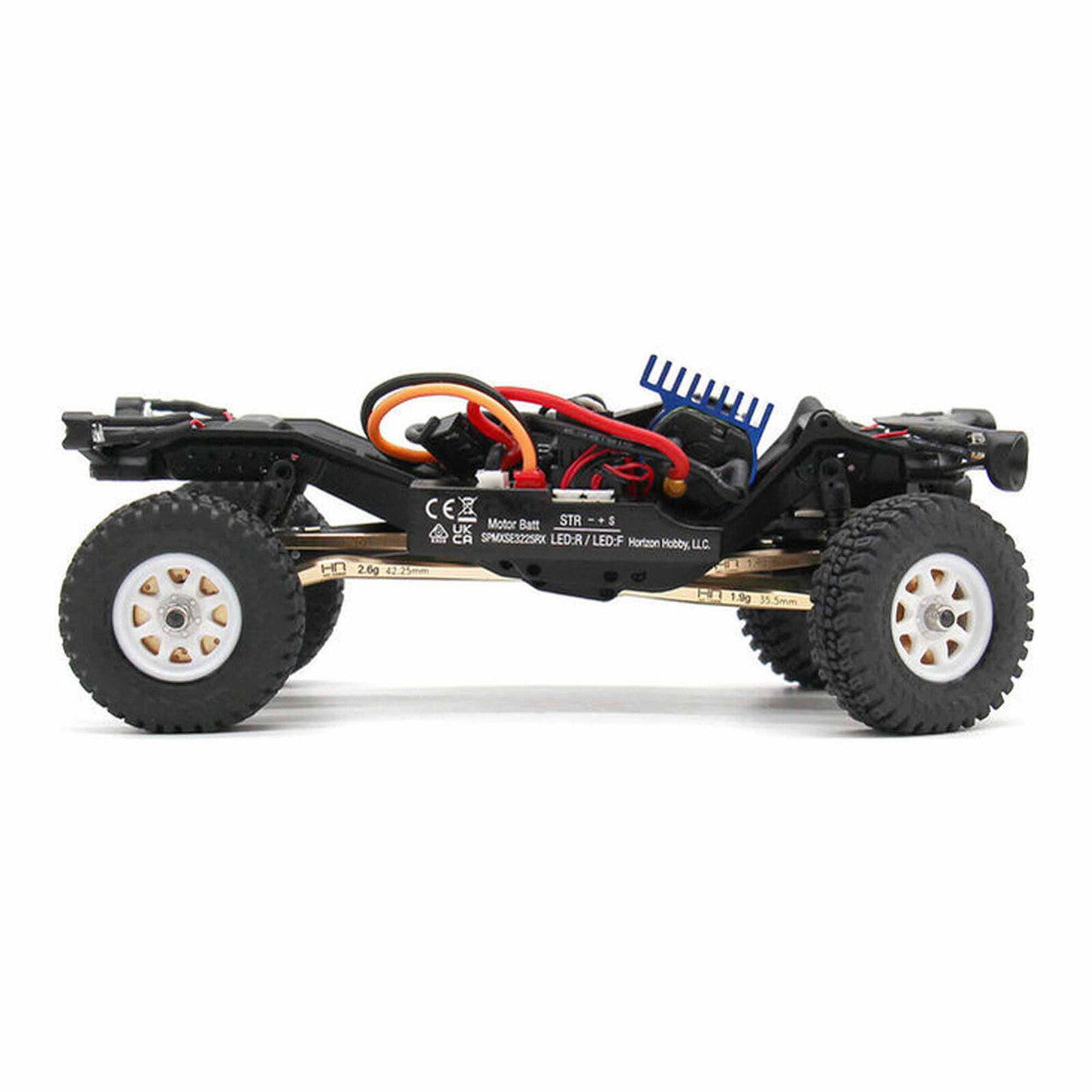 Hot Racing SCX30 No Flex Upgrade Brass Link Set