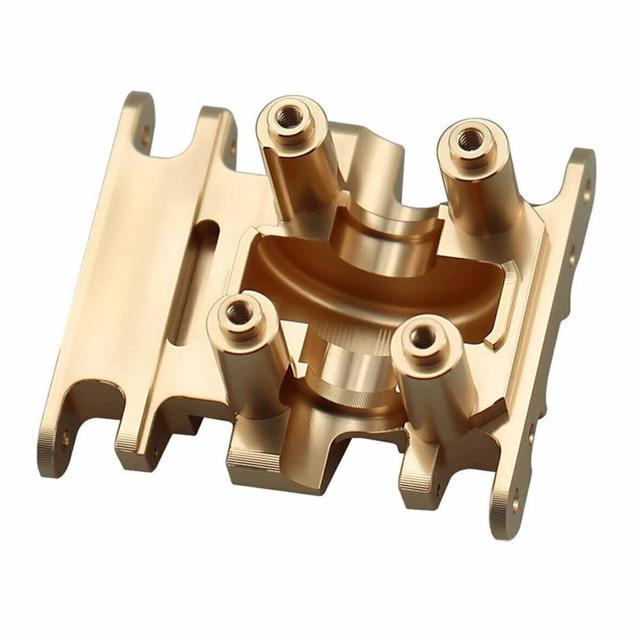 Hot Racing SCX30 Brass Center Gear Box Mount