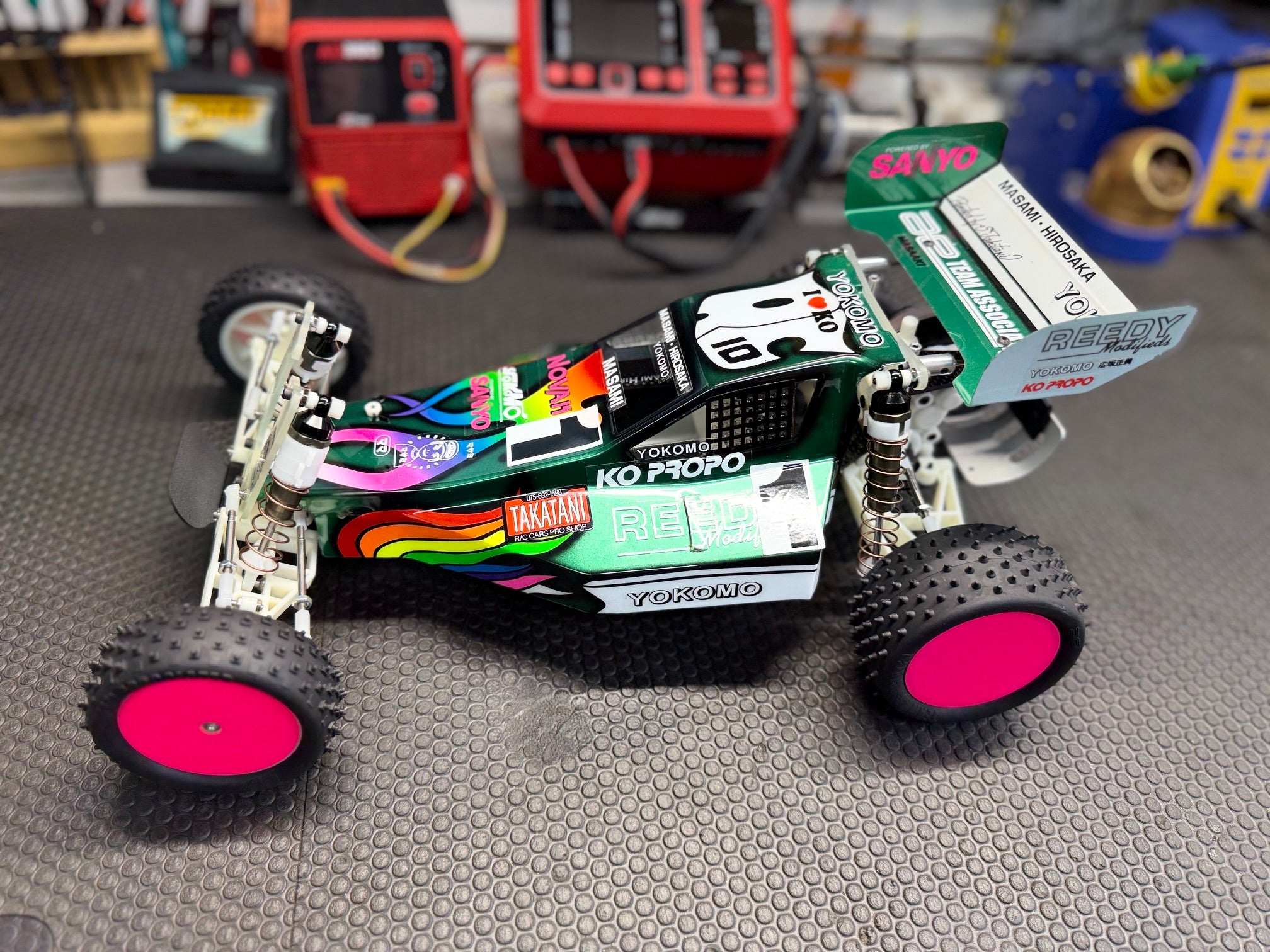 Custom Built Team Associated RC10 '91 Stealth Car Masami Edition 1/10 Electric 2WD Buggy Kit