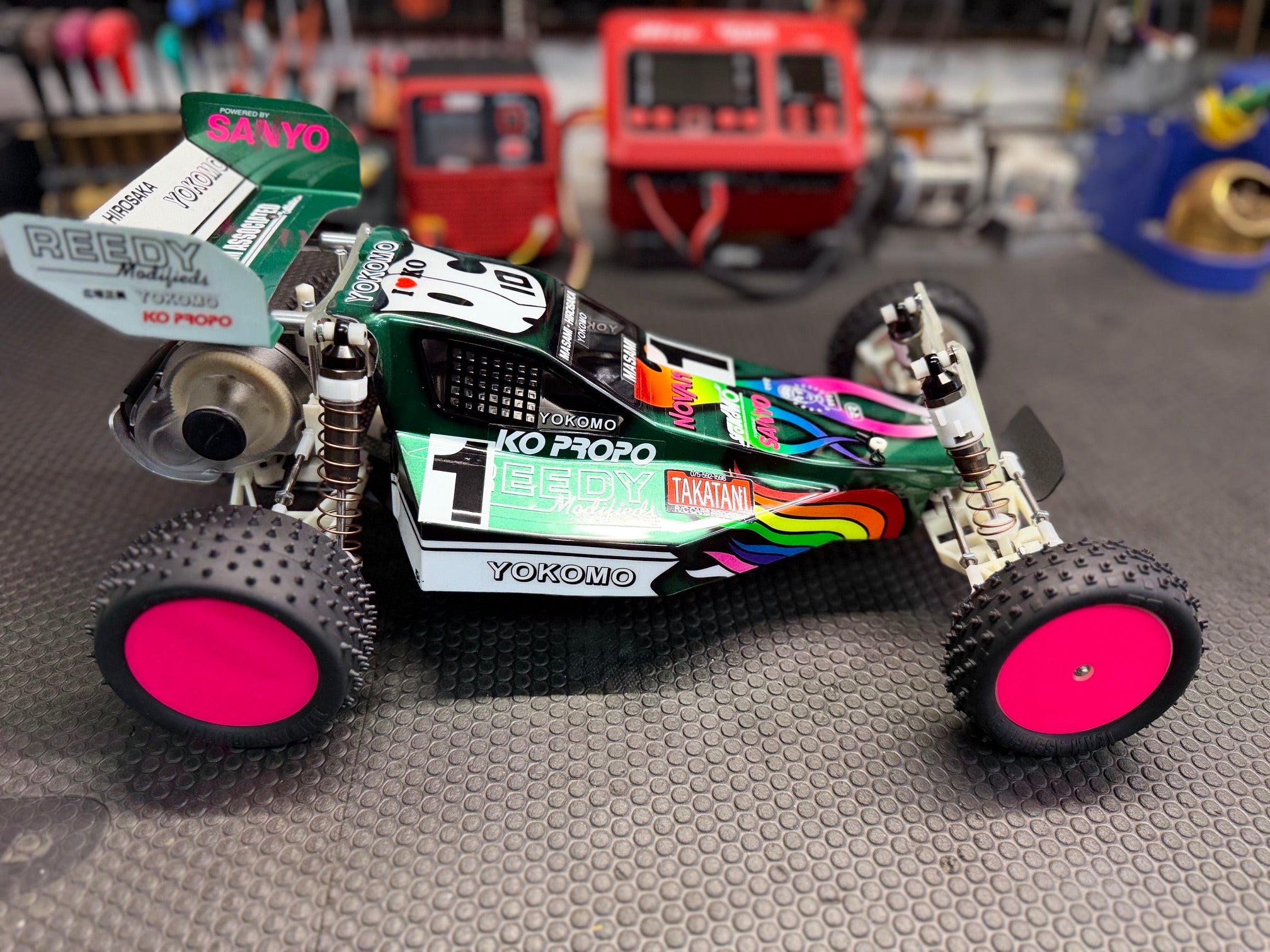 Custom Built Team Associated RC10 '91 Stealth Car Masami Edition 1/10 Electric 2WD Buggy Kit