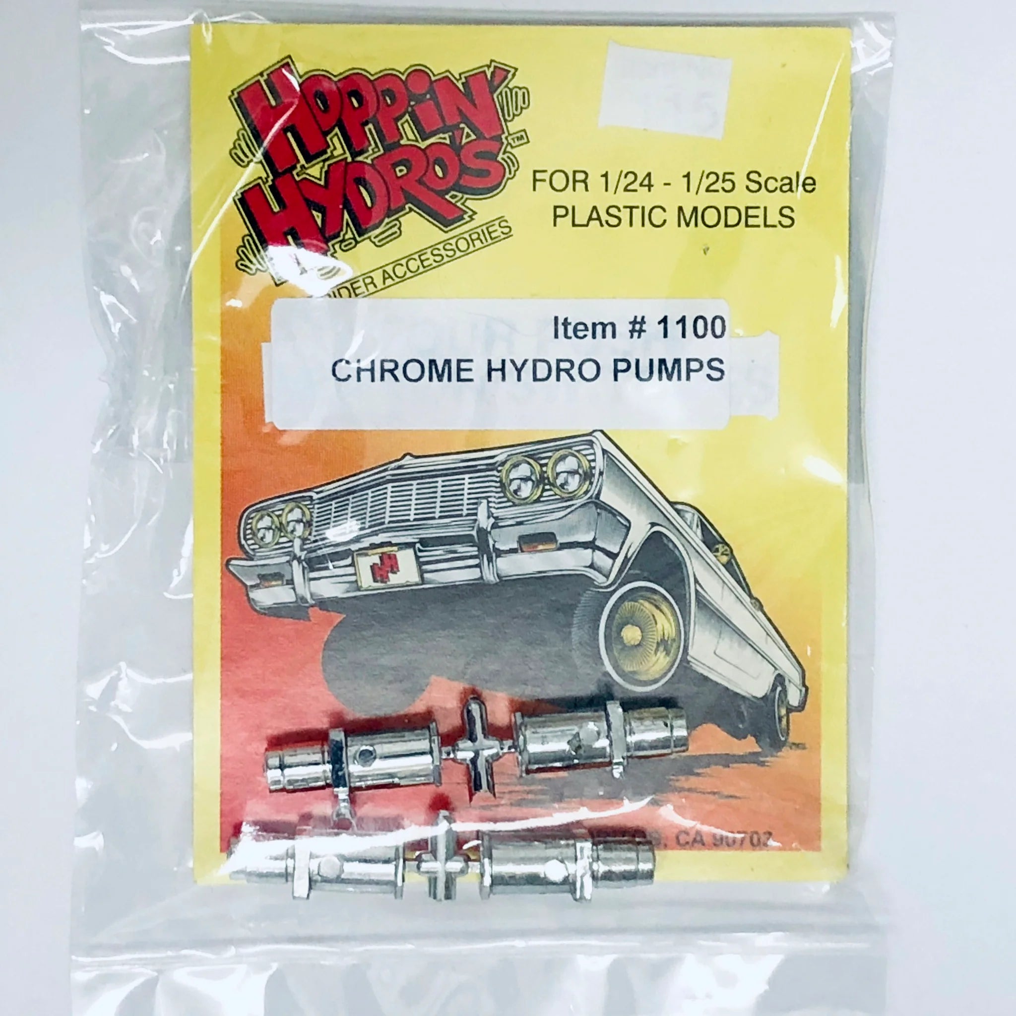 Hoppin Hydros 1/24-1/25 Chrome Hydro Pumps (4)