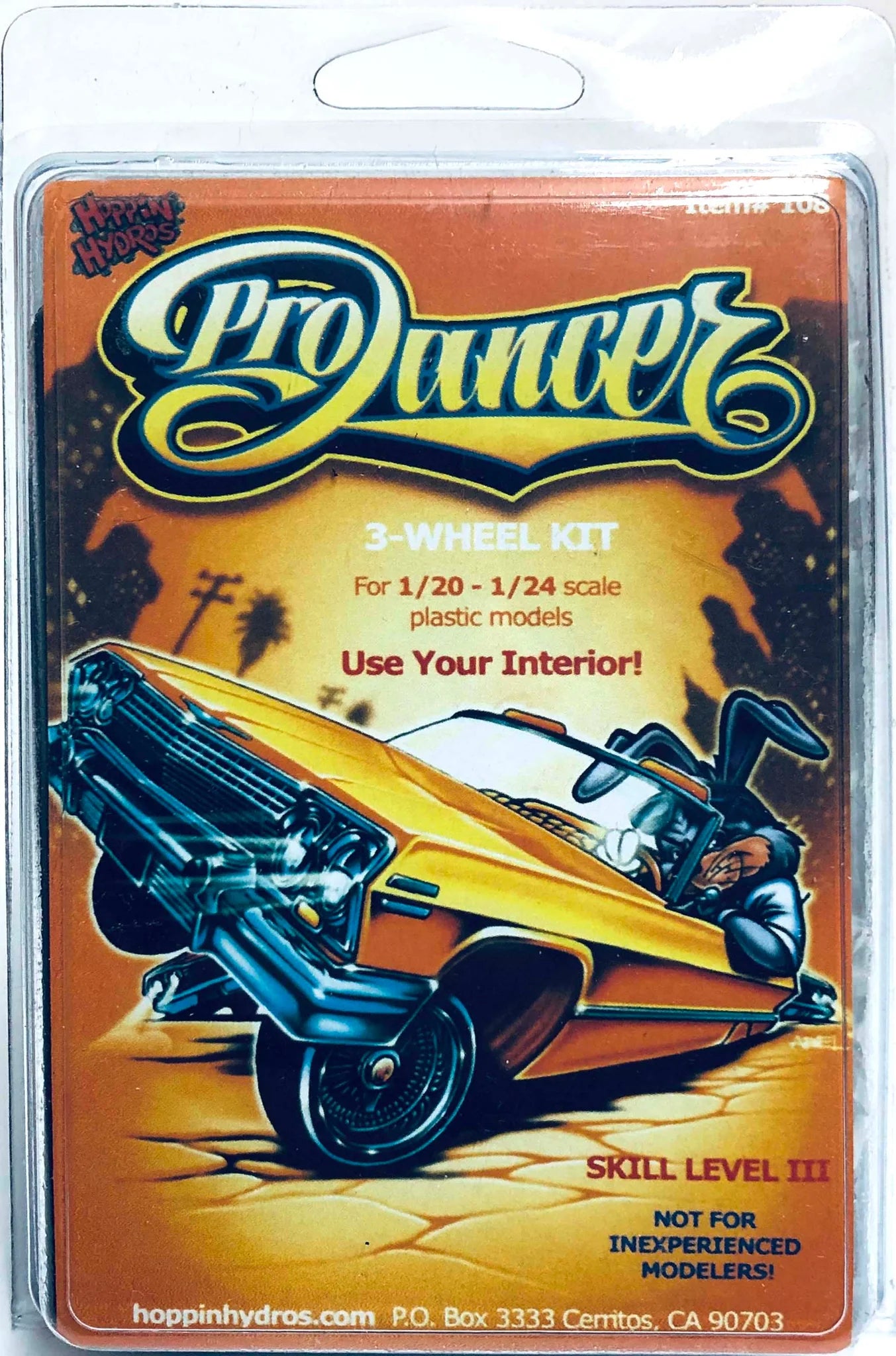 Hoppin Hydros 1/24-1/25 Pro Dancer 3 Wheel Kit