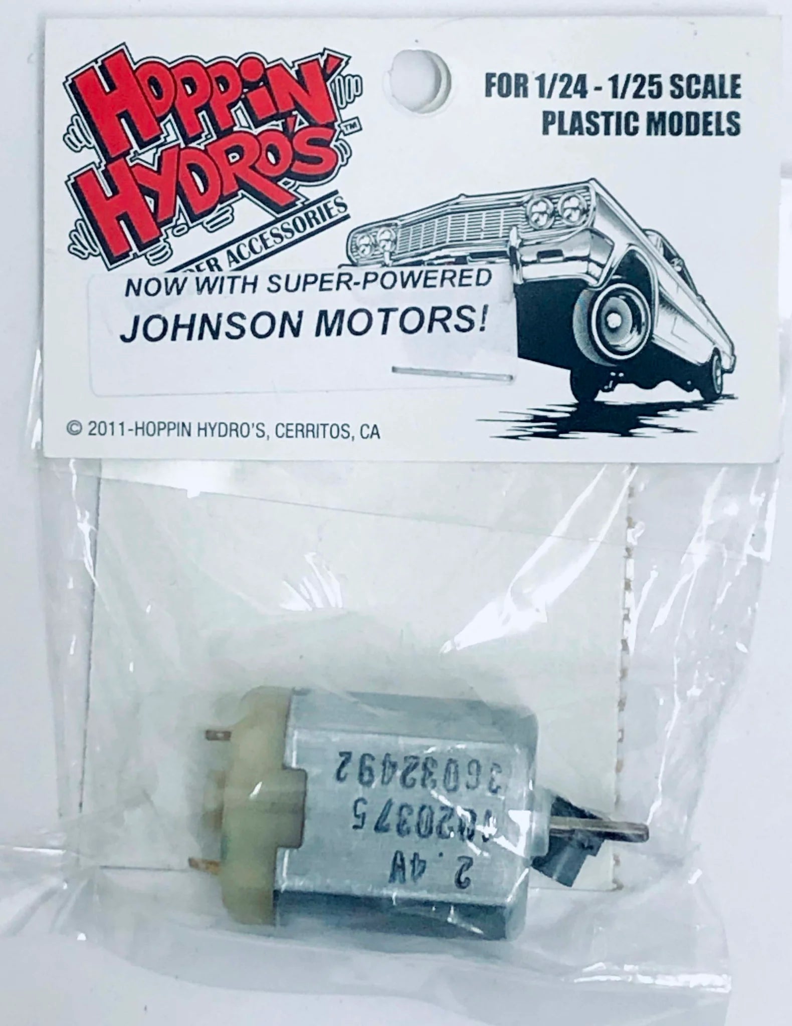 Hoppin Hydros 1/24-1/25 Big Bad Johnson Motor w/ Pinion Gear