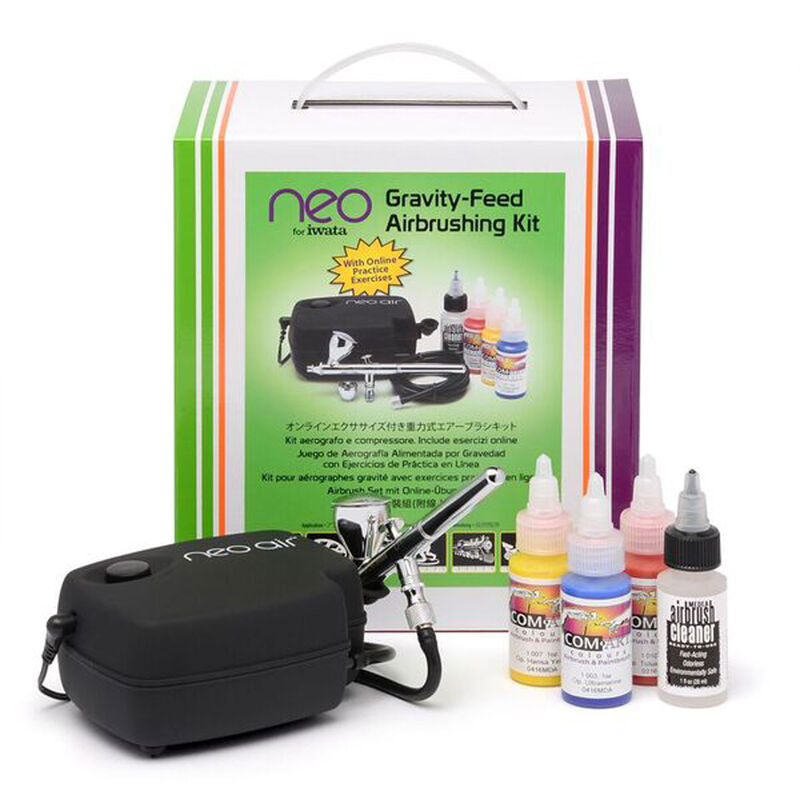 Iwata Airbrushes NEO Iwata CN Gravity Feed Airbrush Set