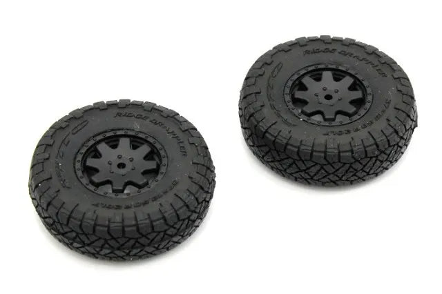 Kyosho Pre-mounted Weighted Tires and Wheels for 4Runner (2)