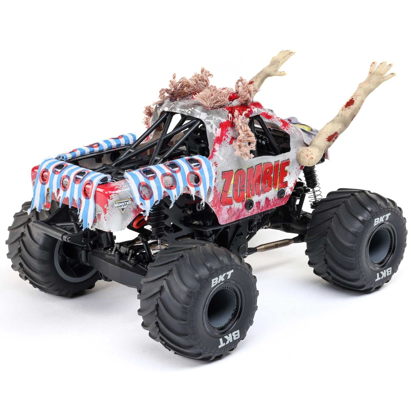 Losi 1/18 Mini LMT Zombie 2S 4X4 RTR Brushed Monster Truck