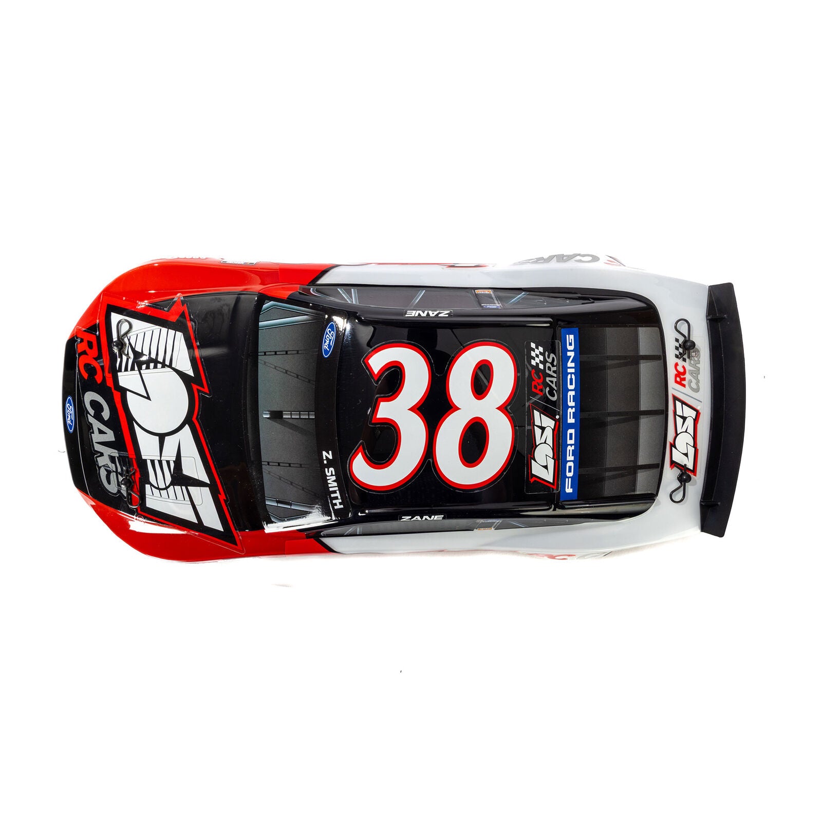 1/12 Losi NASCAR 2026 Zane Smith No. 38 Ford Mustang (Battery & Charger Included)