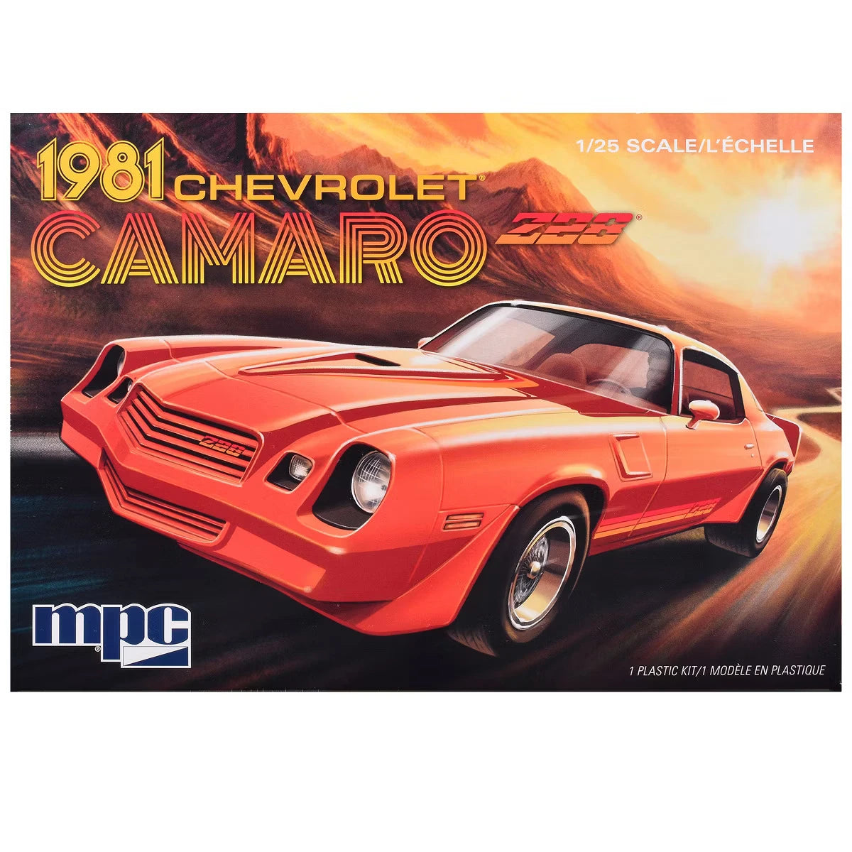 MPC 1/25 MPC 1981 Chevy Camaro Pro Street Plastic Model Kit
