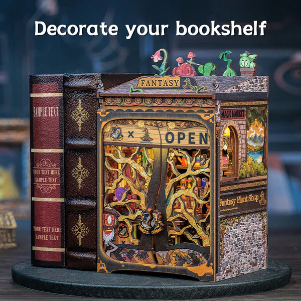 CuteBee DIY Book Nook Kit: Fantasy Plant Shop