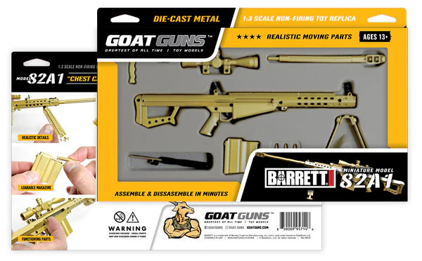 GoatGuns Barrett 50Cal Model - Gold